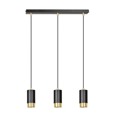 Pendul FUMIKO GU10 Negru + auriu 817_3, Emibig