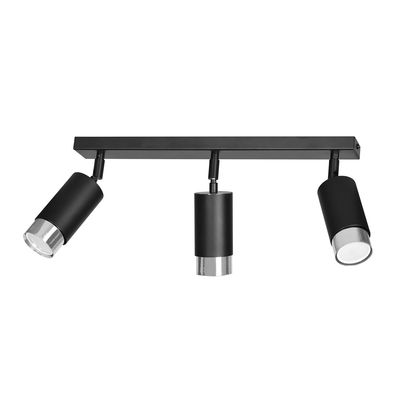Plafoniera HIRO GU10 Negru + Argintiu 964_3, Emibig