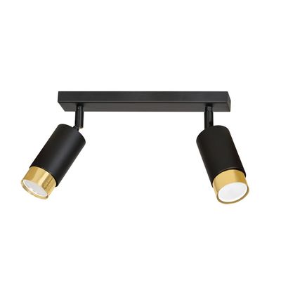 Plafoniera HIRO GU10 Negru + auriu 965_2, Emibig