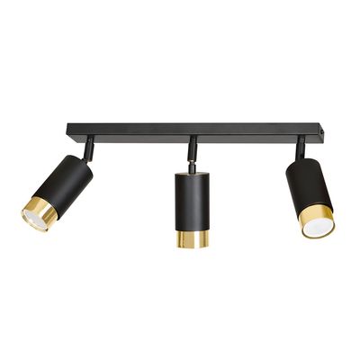 Plafoniera HIRO GU10 Negru + auriu 965_3, Emibig