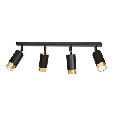 Plafoniera HIRO GU10 Negru + auriu 965_4, Emibig