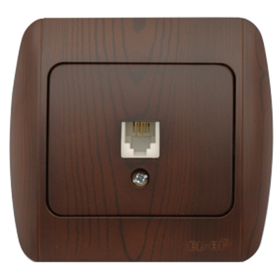 Zirve Priza Telefon Euro ST Nuc Inchis