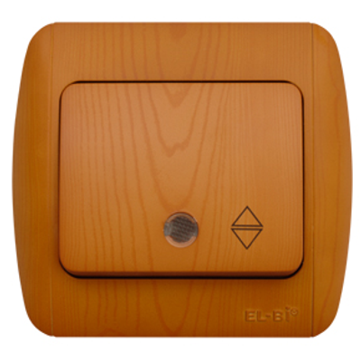 Zirve Intrerupator Cap Scara LED ST Stejar