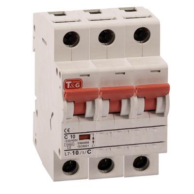 Intrerupator Automat 50A Tripolar Red Line