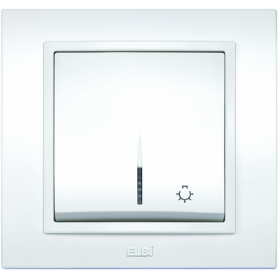 Zena Alb Intrerupator Iluminat Scara LED ST