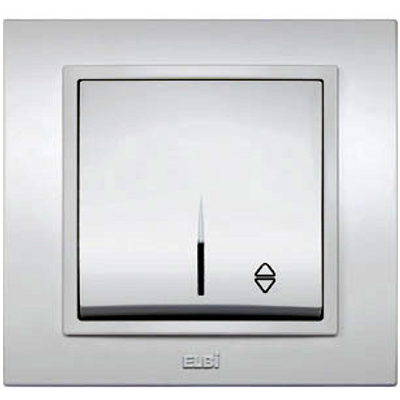 Zena Gri Metalizat Intrerupator Cap Scara LED ST