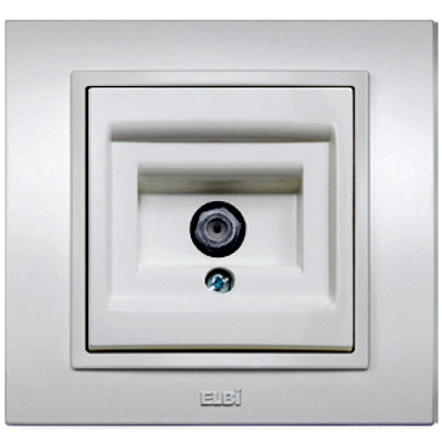 Zena Gri Metalizat Priza Satelit F Conector ST