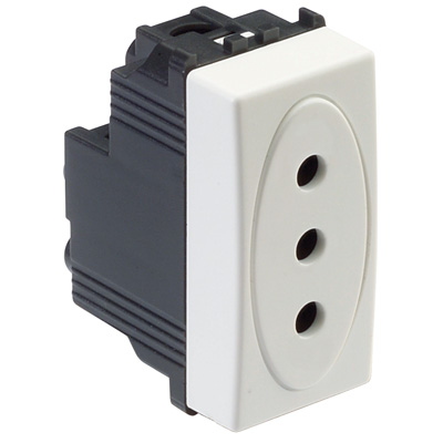 Modo Priza Protectie P11 P17 ST Italian Alb 36162