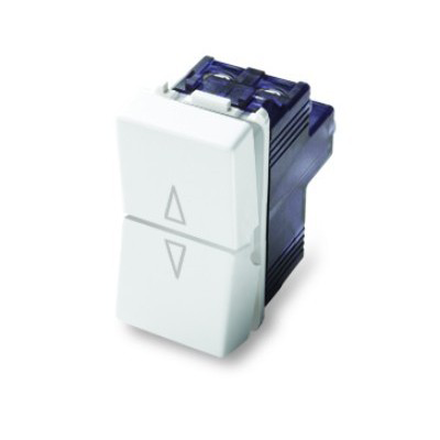Intrerupator Dublu Revenire 1 Modul Alb, MS.MIX 21021
