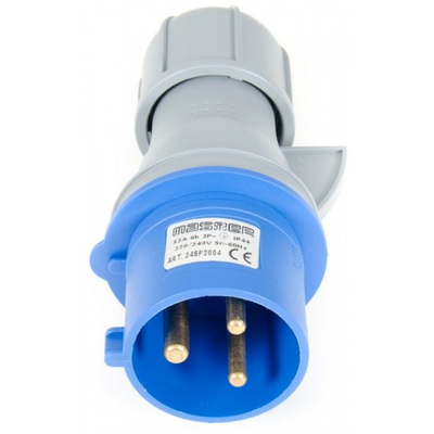 Stecher 2P+T 32A IP44 250V