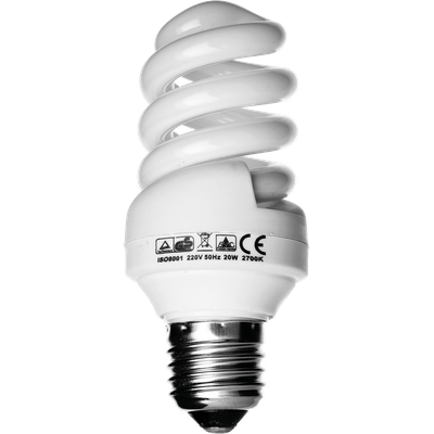 Bec Economic Spirala 18W E27 6400K