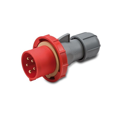 Stecher 3P+N+T 63A IP67 380V