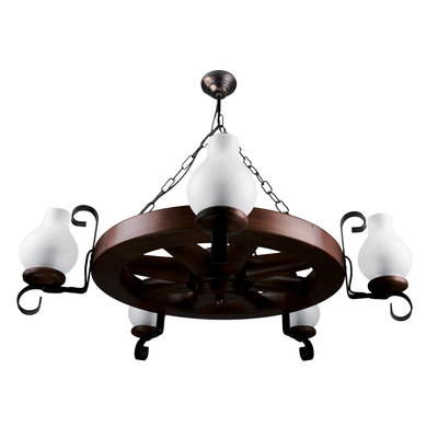 Lustra Elaria Wenge D50 5xE14 40W