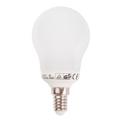 Bec Economic Glob T2 7W E14 6400K, GLS-9T