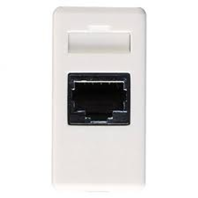 Priza Telefon RJ11 1M Alb, SYSTEM GW20251