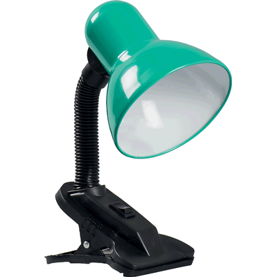 Lampa Birou Clip Verde 1xE27 60W