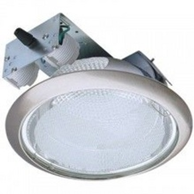 Spot Incastrat 2xE27 40W Crom Mat
