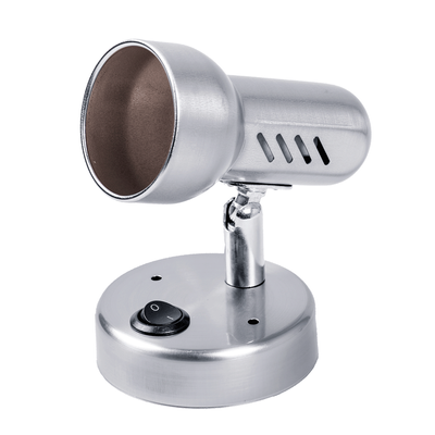 Spot Bara Rodin Crom Mat 1xE14 Intrerupator 60W