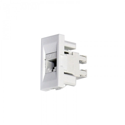 Moda Stila Alb Priza 1xUTP Cat6E 1 Modul ST