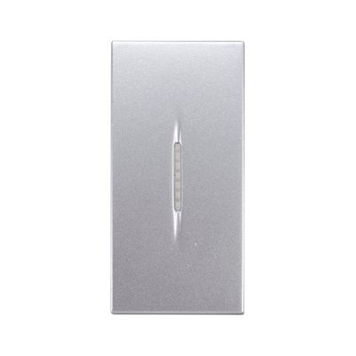 Moda Stila Gri Metalizat Clapeta Intrerupator LED 1 Modul