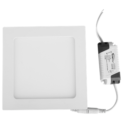 Spot Incastrat Patrat cu LED SMD 12W Alb 2700K 155x155