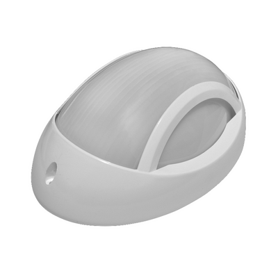 Plafoniera Nem Oval, 60W, 1xE27, IP54, alb, Novelite