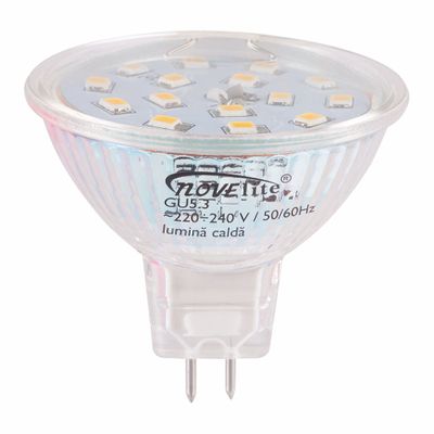 Bec LED Spot 1.5W GU5.3 2700K NV-2403.0612