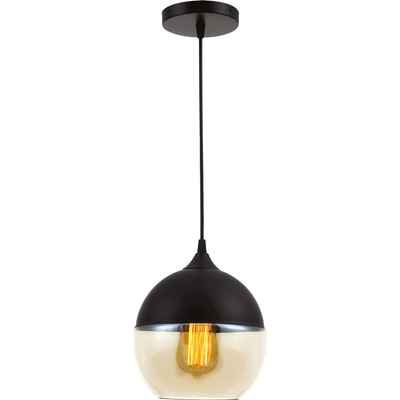 Pendul Edison Negru 1xE27 60W