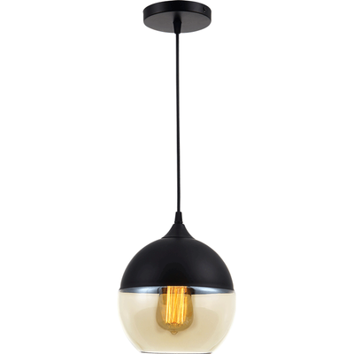 Pendul Edison Negru 1xE14 60W