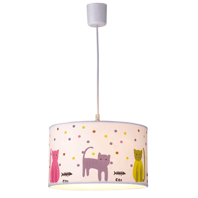 Pendul Cat Multicolor 1xE27 40W
