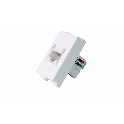 Priză UTP Cat6E 1 Modul Combo, Novelite