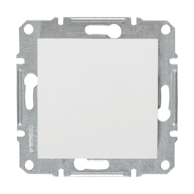 Asfora Mecanism Priza Schuko cu Capac 16A Alb, EPH3170121