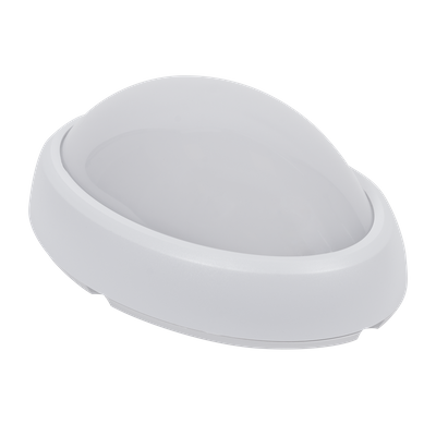 Lampa BAT LED Ovala 12W IP65 Alb