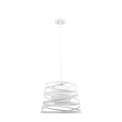 Pendul Instar Alb+Crom 1xE27 40W