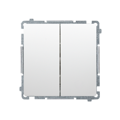 KS Basic Mecanism Comutator LED ST Alb