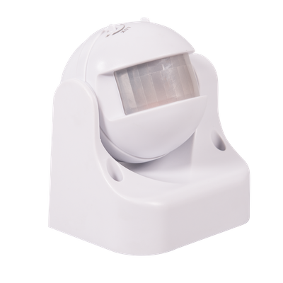 Senzor Prezenta IP44 180° Alb, NV-1111.301