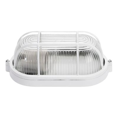 Lampa BAT Grila Transparent 1xE27 max. 60W Alb