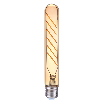 Bec LED EVO17 Filament T30 6W E27 2200K Auriu