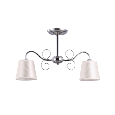 Lustra Ivy Crom+Alb 2xE27 60W