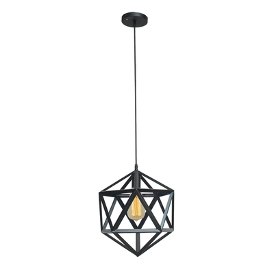 Pendul Zirko 1xE27 60W Negru