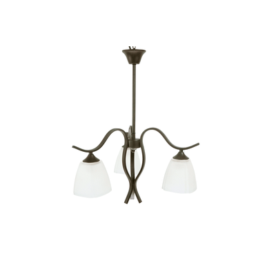 Lustra Flaire Negru+Galben 3xE27 40W