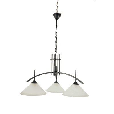 Lustra Emerald Negru+Alb 3xE27 40W