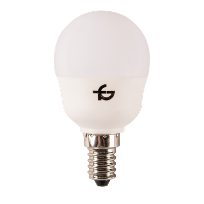 Bec LED Sferic P45 5W E14 2700K RGB