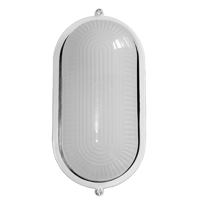 Lampa BAT Ovala 1xE27 60W Negru