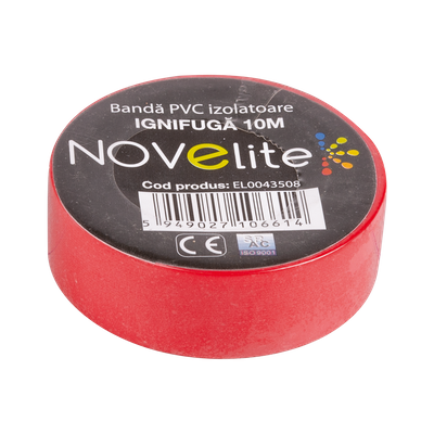 Banda Izolatoare IGN PVC 10m Rosu