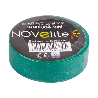 Banda Izolatoare IGN PVC 10m Verde