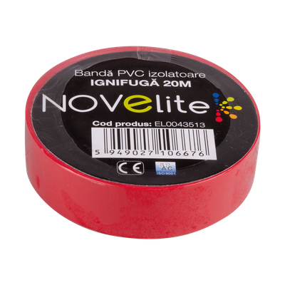 Banda Izolatoare IGN PVC 20m Rosu