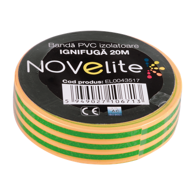 Banda Izolatoare IGN PVC 20m Verde-Galben