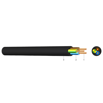 Cablu incendiu JE-H(ST)H E90 4x2x0.8