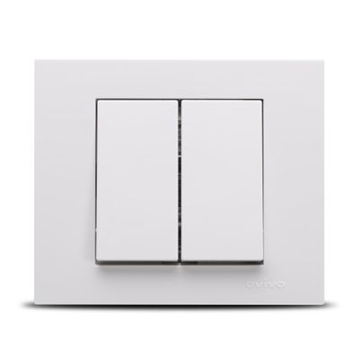 Comutator ST Alb Ovivo Grano, 400-010200-202